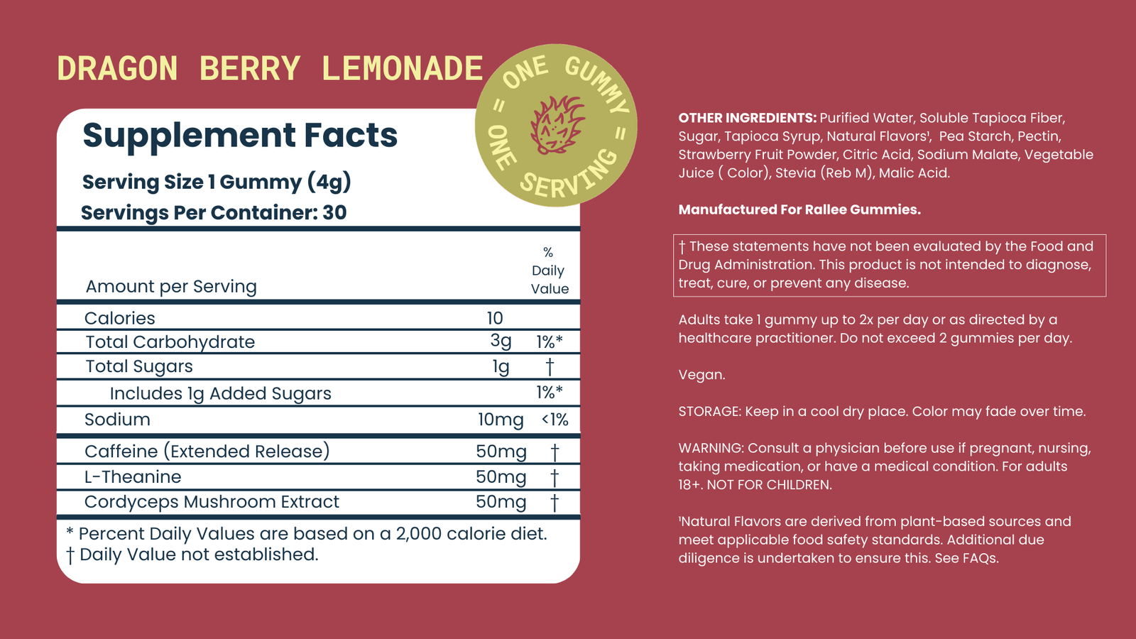 DRAGON BERRY LEMONADE
